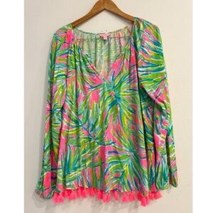 Lily pulitz linzy top size XL